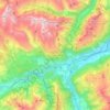 Imboden topographic map, elevation, terrain