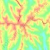 Mount Olivet topographic map, elevation, terrain