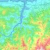 Castropol topographic map, elevation, terrain