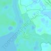 Binuangan topographic map, elevation, terrain