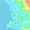 Calumpang topographic map, elevation, terrain