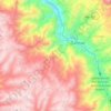 Shupluy topographic map, elevation, terrain