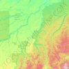 Borba topographic map, elevation, terrain
