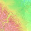 Census Division No. 9 topographic map, elevation, terrain