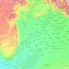 Punjab topographic map, elevation, terrain