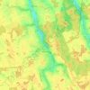 Harpstedt topographic map, elevation, terrain