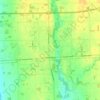 Greenfield topographic map, elevation, terrain