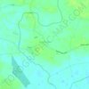 Bracknagh topographic map, elevation, terrain