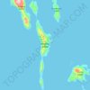 Matinloc Island topographic map, elevation, terrain