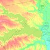 Richland-Chambers Reservoir topographic map, elevation, terrain