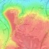 Hardthöhe topographic map, elevation, terrain