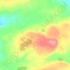 Knockpatrick topographic map, elevation, terrain