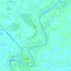 San Sebastian topographic map, elevation, terrain