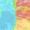 Paete topographic map, elevation, terrain