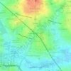 Thanisandra topographic map, elevation, terrain