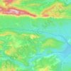Rivière de Maury topographic map, elevation, terrain