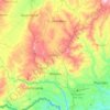 Aldana topographic map, elevation, terrain