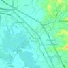 Bocaue topographic map, elevation, terrain