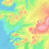 Borgarbyggð topographic map, elevation, terrain