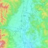 Kitakami topographic map, elevation, terrain