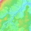 Jesberg topographic map, elevation, terrain