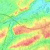 Assent topographic map, elevation, terrain