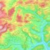 Neerdar topographic map, elevation, terrain