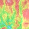 Scotland topographic map, elevation, terrain