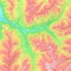 Albula topographic map, elevation, terrain