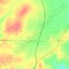 Washburn topographic map, elevation, terrain