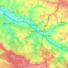 Aubenton topographic map, elevation, terrain