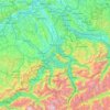 Reuss topographic map, elevation, terrain