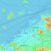 Marugame topographic map, elevation, terrain