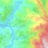 Pelago topographic map, elevation, terrain