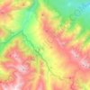 Махческое сельское поселение topographic map, elevation, terrain