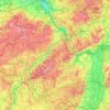 Rheinland-Pfalz topographic map, elevation, terrain
