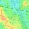 Oxley Park topographic map, elevation, terrain