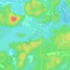 Skill Lake topographic map, elevation, terrain