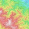 Rio Teribe topographic map, elevation, terrain