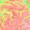 Republic of Mordovia topographic map, elevation, terrain
