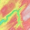 Hauts de Bienne topographic map, elevation, terrain