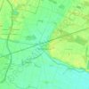 Deutsch-Wagram topographic map, elevation, terrain