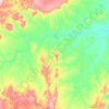 Anísio de Abreu topographic map, elevation, terrain