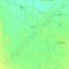 Koyuga topographic map, elevation, terrain