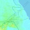 Poblacion III topographic map, elevation, terrain