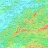 Chizhou topographic map, elevation, terrain