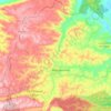 Macaparana topographic map, elevation, terrain