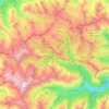 Soulan topographic map, elevation, terrain