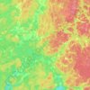 McKellar Township topographic map, elevation, terrain