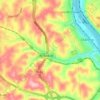 Maple Creek topographic map, elevation, terrain